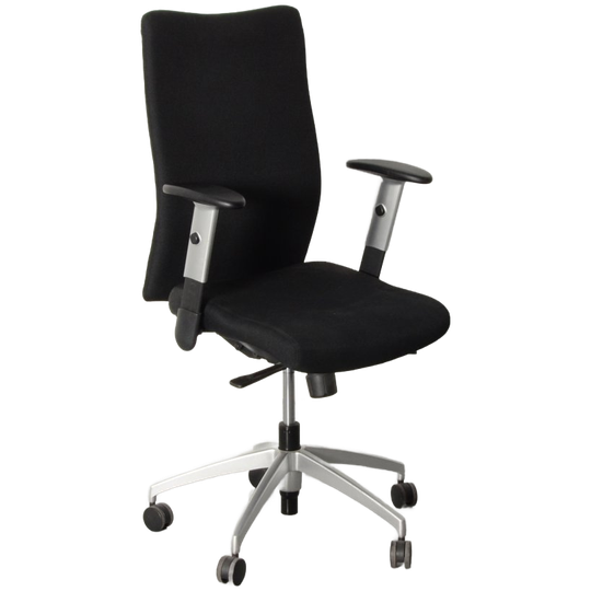 Frontseat Bureaustoel, Zwart, 1d Armsteunen 1