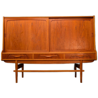 Vintage Highboard, Holger Christensen, Deens Design 1960s