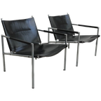 Pair Of Sz02 Easy Chairs By Martin Visser For <<<brand>>>, 1960s thumbnail 1
