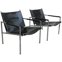 Pair Of Sz02 Easy Chairs By Martin Visser For <<<brand>>>, 1960s