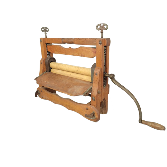 Antieke Houten Waswringer 1