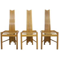 3x Vintage Eetkamerstoel By Allmilmö, 1980s