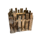 Kleinmeubilair Decoratief Houten Bakje. thumbnail 1