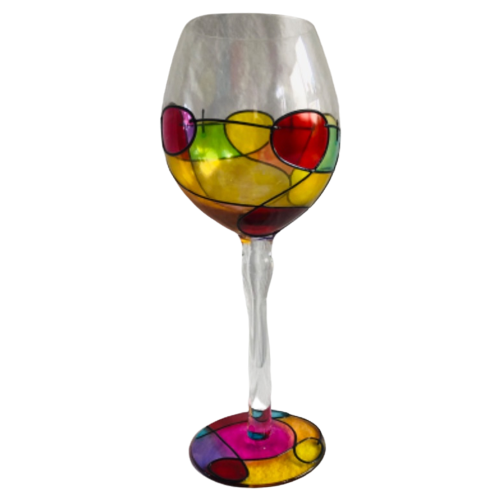 Tiffany Style Wijnglas