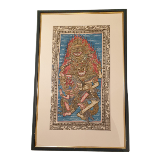 Kunstwerk Balinees Batik 1