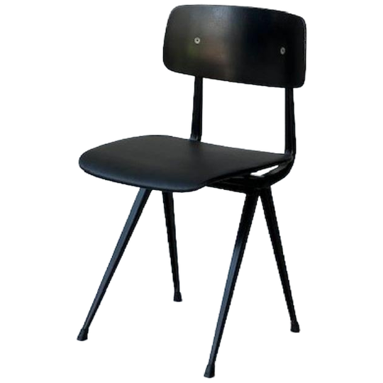 Ahrend | Result Eetkamerstoel Friso Kramer Vintage Ahrend Stoel Zwart 1