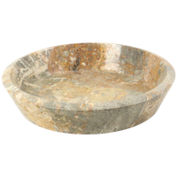 Prachtige Zware Grote Marmeren Fruitschaal Xl Natuursteen 40cm