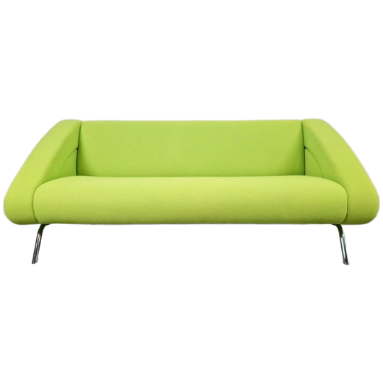 Moderne Sculpturale Bank Artifort Isobel Bank Groen Funky 1