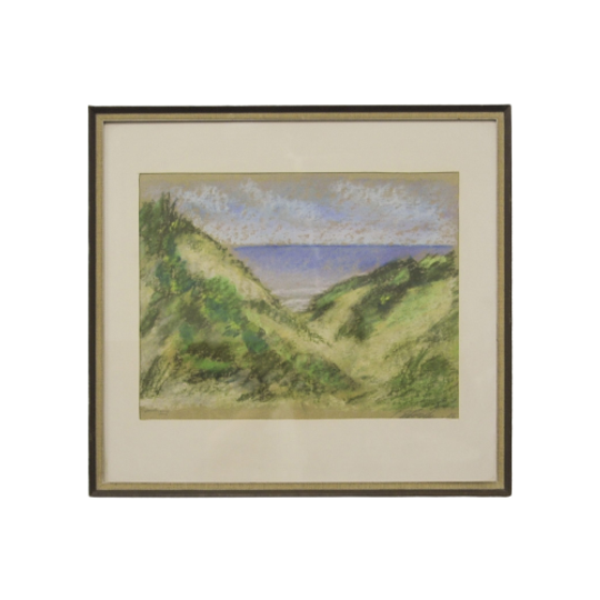 Bruine Lijst Schilderij Duinen 1