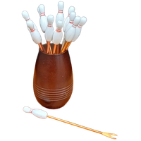 Cocktailvorkjes Kegels In Tonnetje