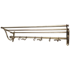 Antieke Messing Trein Kapstok thumbnail 1