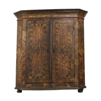 Beschilderde Volkskunst Bruidskast 1790