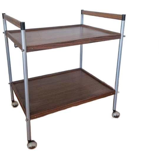 Pallisander Mid Century Bar Cart Trolley. 1