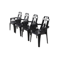 Set Of 4 Boston Chairs By Pierre Paulin For Henry Massonnet France 1980s