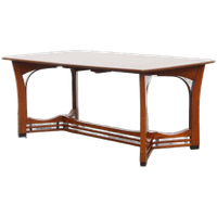 Zeer Mooie Art Nouveau Jugendstil Design Eettafel Van Schuitema Met Prachtige Details