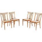 Swedish Mid-century Modern Set Of 4 Chairs From 1960’s By Axel Larsson For Bodafors thumbnail 1