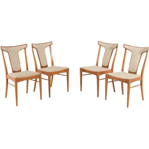 Swedish Mid-Century Modern Set Of 4 Chairs From 1960’S By Axel Larsson For Bodafors