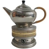Theepot Met Rechaud Gemerkt Rembrandt Tiel Holland