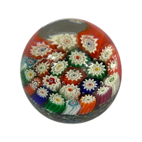 Handmade - Millefiori - Presse Papier / Paperweight- Floral Decor
