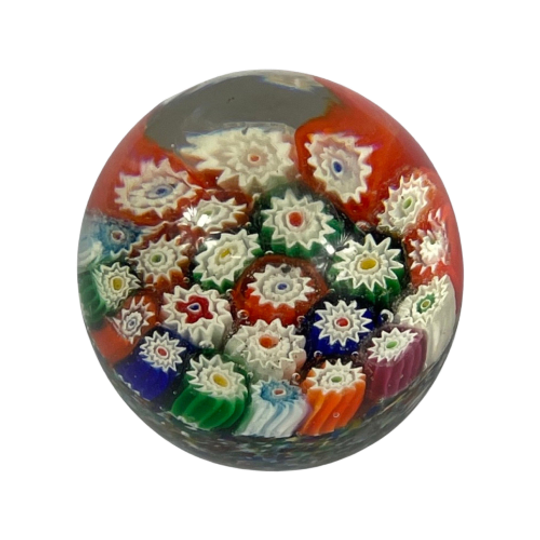 Handmade - Millefiori - Presse Papier / Paperweight- Floral Decor 1