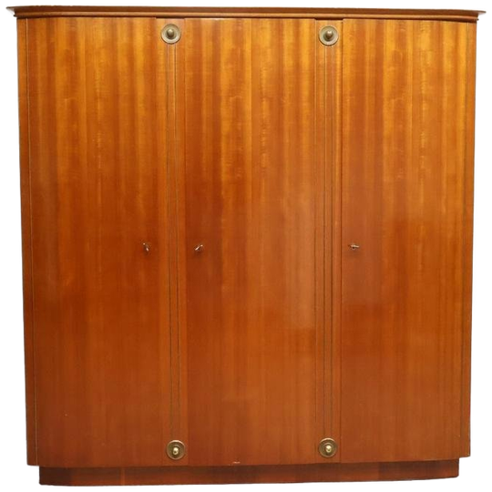 Vintage Kledingkast | Musterring Möbel | 3 Deurs 1