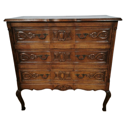 Vintage Queen Ann Ladekastje, Commode Dressoir Ladekast Badkamermeubel 106