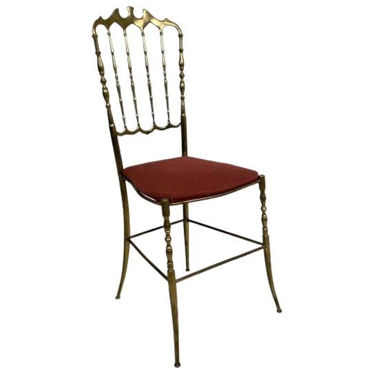 Hollywood Regency Stijl Stoel, Chiavari, Jaren 60 1