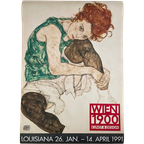 Egon Schiele (After) (1890-1918), Siddende Kvinde ( Kunstnerens Kone) thumbnail 1