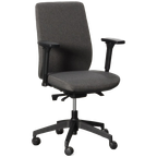 Officenow Bureaustoel, Grijs, 3D Armleggers thumbnail 1