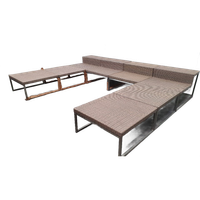 Valeur Val-eur Tuinset Design Lounge Wicker Modulair