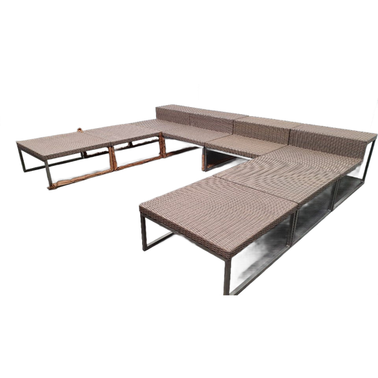 Valeur Val-eur Tuinset Design Lounge Wicker Modulair 1