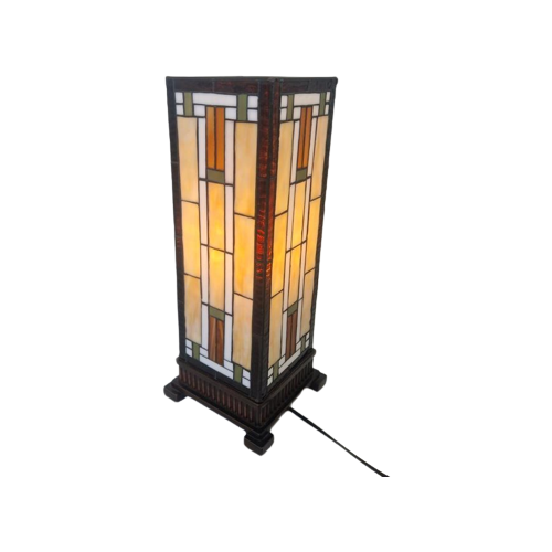 Tifanny Art Deco Stijl Wind Licht Glas In Lood