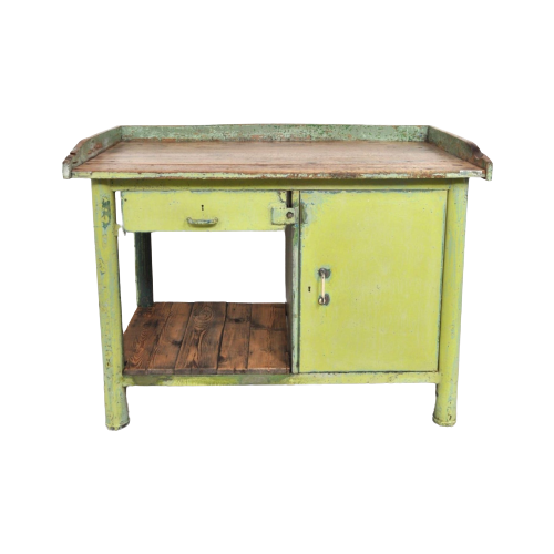 Vintage Industrieel Dressoir / Kookeiland