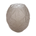 Glazen Art Deco Vaas Lichtpaars thumbnail 1