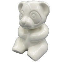 Vintage Beer Panda Keramiek Wit Groot