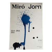 Joan Miró (1893-1983), Miró &Jorn, The Exhibition Orginal Poster