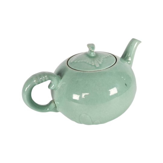 Koninklijke Plateelbakkerij Zuid- Holland - Theepot - Gouda - 3e Kwart 20e Eeuw 1