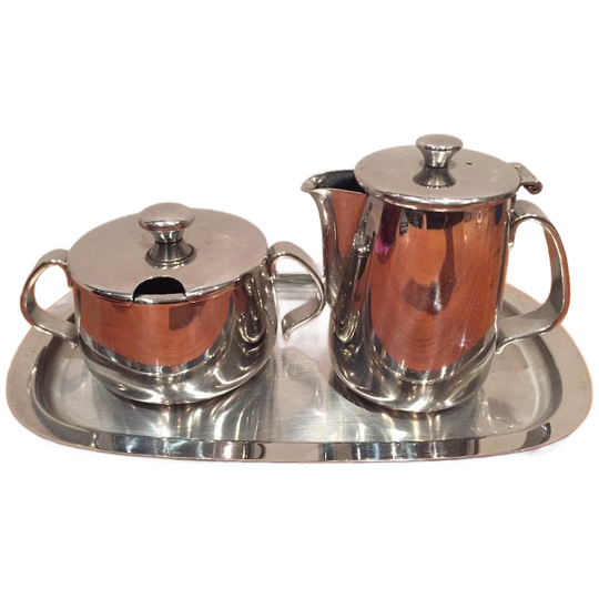 Alessi Suiker En Melk Rvs Met Schaal Alfra Alessi 1