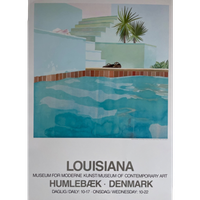 David Hockney, Pool And Steps, Le Nid Du Duc, 1971, Copyright David Hockney