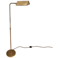 Messing Vloerlamp, Florian Schulz, Jaren 70