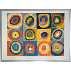 Kandinsky Art-Print Van Schilderij 120 X 90 Cm thumbnail 1