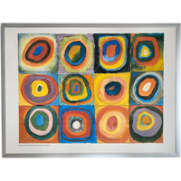 Kandinsky Art-Print Van Schilderij 120 X 90 Cm