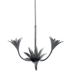 Unieke Vintage Metalen Hanglamp Fleur France ‘60 thumbnail 1