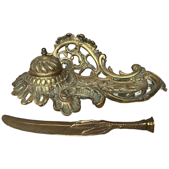 Rococo Schrijfset. 1