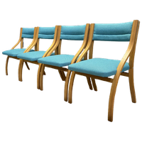 4 Dining Chairs By Ludvik Volak 1960S