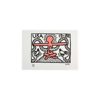 Offset Litho Naar Keith Haring Usa 19-82 36/150 Pop Art Kunstdruk