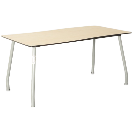 Solidesk Bureau, Ahorn Blad, 160 X 85 Cm, Vaste Hoogte Onderstel 1