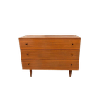 Retro Vintage Ladekast Kast Dressoir Tv Meubel Jaren 60 Teak thumbnail 1