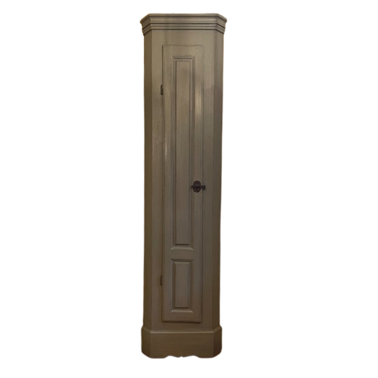 Hoge Ondiepe Hoekkast Frans 254 Cm. 1
