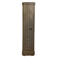Hoge Ondiepe Hoekkast Frans 254 Cm.